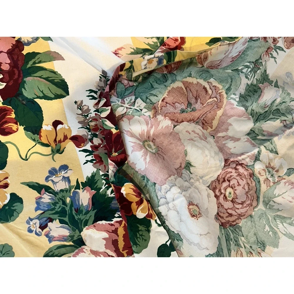 Vintage Waverly Custom Floral Garden Party 90